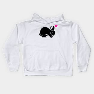 Poe Heart 18 Kids Hoodie